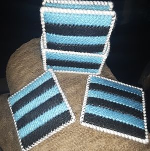 Coaster Set of 4 with holder